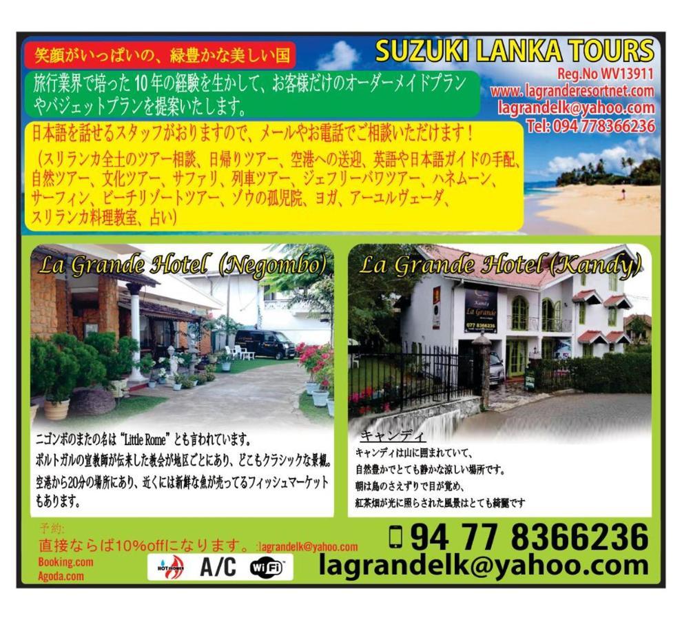 La Grande Holiday Resort Негомбо Экстерьер фото